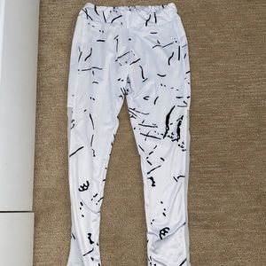 Black and white workout set